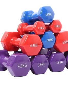 Vinyl Hex Dumbbell